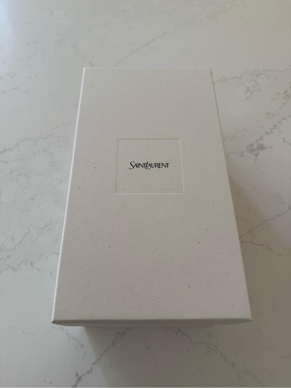 Saint Laurent - Empty White Designer Box
